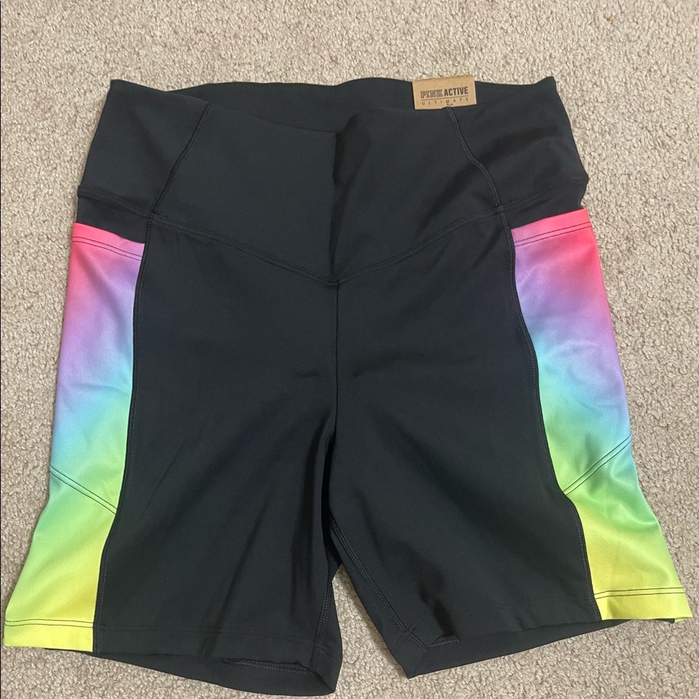 Victoria secret pink biker shorts